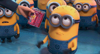 Cute Minion Grossed Out GIF