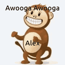 Cute Monkey Doing Awooga Dance GIF