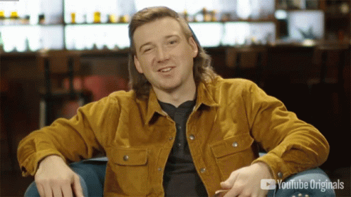 Cute Morgan Wallen Laughing GIF