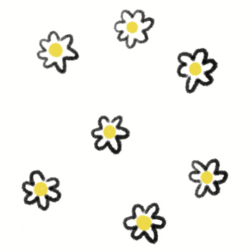 Cute Moving Tumblr Flower Artwork GIF