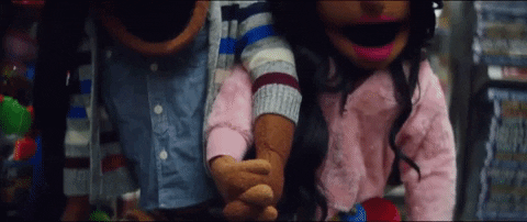 Cute Muppet Couple GIF