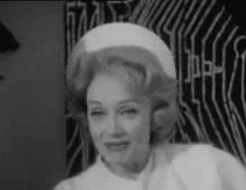 Cute Nurse Marlene Dietrich GIF