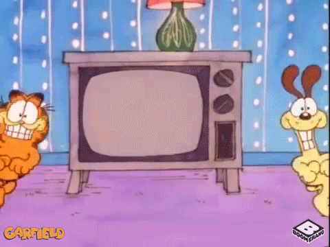 Cute Odie And Garfield Dancing GIF