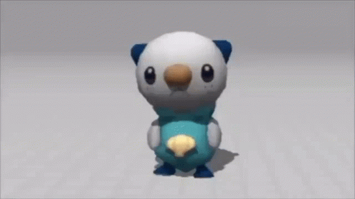 Cute Oshawott Dance GIF