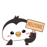 Cute Penguin Sticker GIF