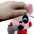 Cute Petting Mangle GIF