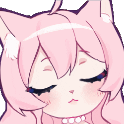 Cute Pink Girl Blushing GIF