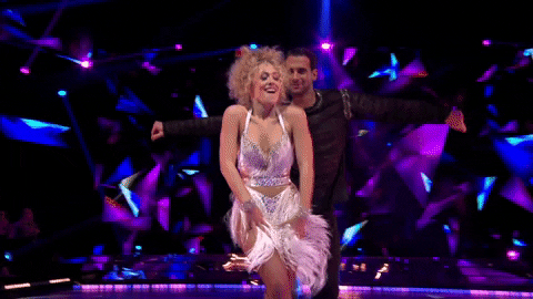 Cute Pink Girl Dancing GIF