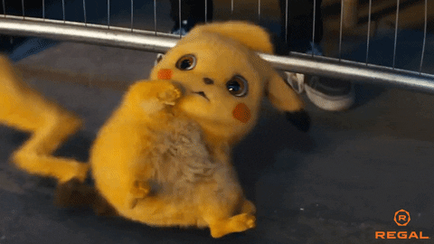 Cute Pokemon Detective Pikachu Movie GIF