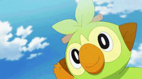 Cute Pokemon Grookey GIF