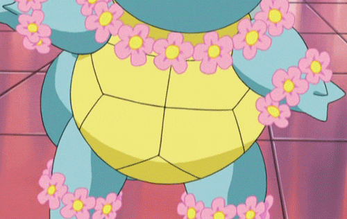 Cute Pokemon Squirtle Winking GIF