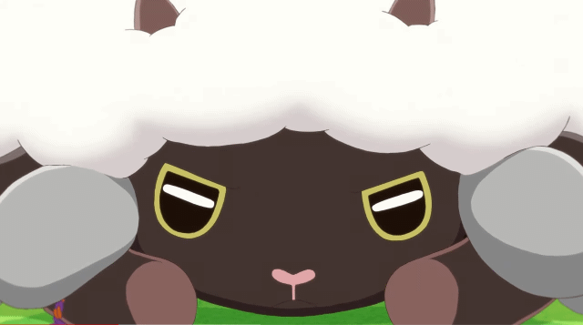 Cute Pokemon Wooloo Pouting GIF