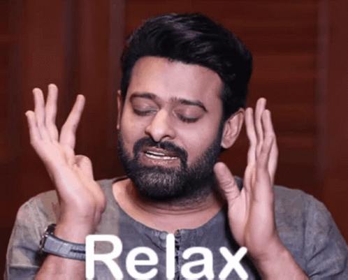 Cute Prabhas Relax GIF