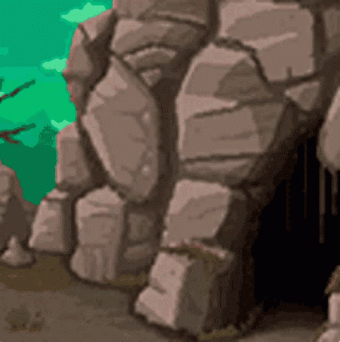 Cute Rabbit Plush Goblin Cave Meme GIF