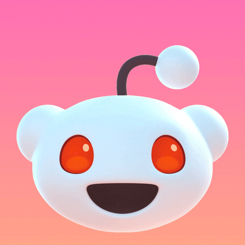Cute Reddit Logo Wooow GIF
