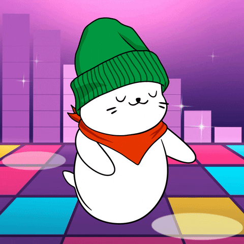 Cute Rizz Pudgy Penguin Dancing GIF