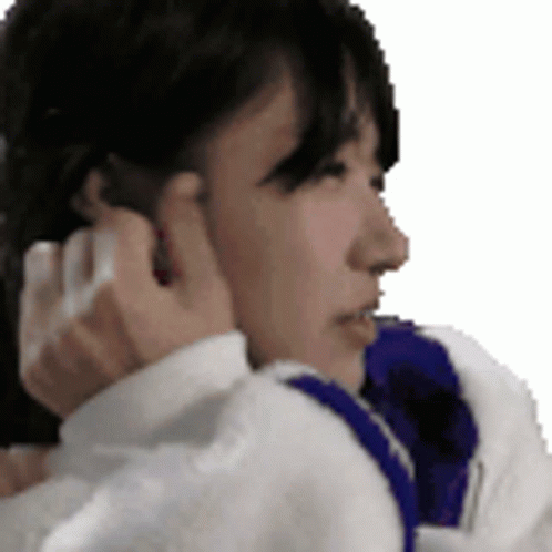 Cute School Girl Itchy GIF