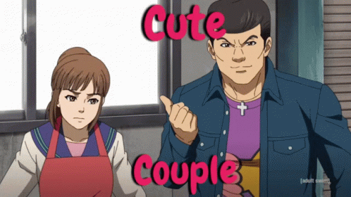 Cute Shenmue Couple GIF
