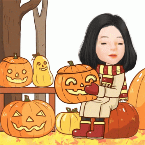 Cute Shiba Excited For Pumpkin Dance GIF