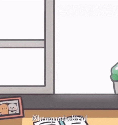 Cute Sleepy Bear Panda Cartoon GIF