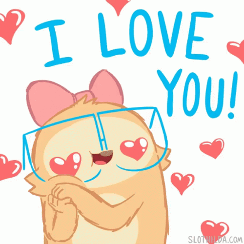 Cute Slothida I Love You GIF