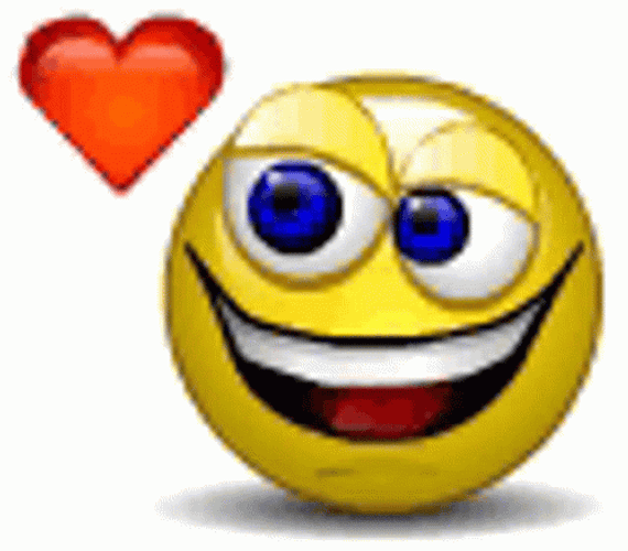Cute Smiling Love Emoji GIF