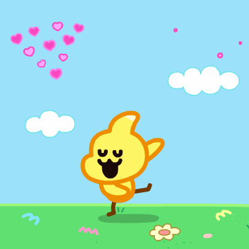 Cute Spring Jump Blambi Dinosally GIF