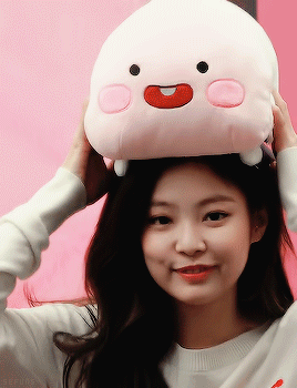 Cute Squishy Jennie GIF