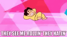 Cute Steven Universe They See Me Rollin GIF