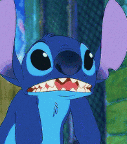 Cute Stitch Hi Big Smile GIF