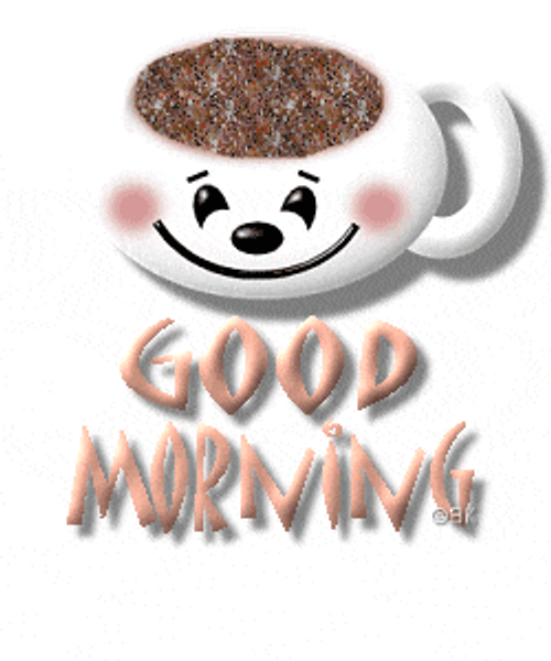 Cute Tea Kettle Good Morning Smile GIF