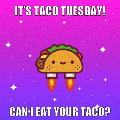 Cute Tuesday Taco Jet GIF