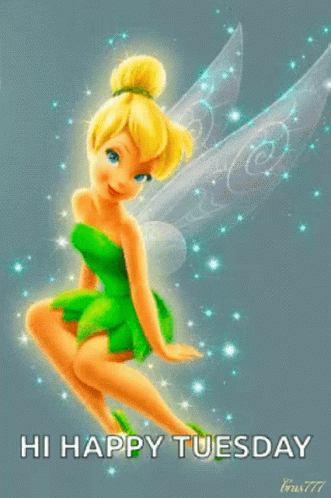 Cute Tuesday Tinkerbell Pose GIF