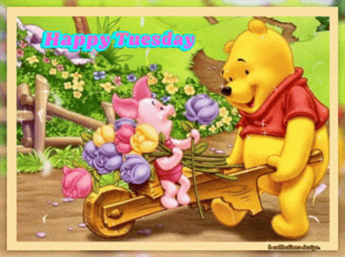 Cute Tuesday Winnie The Pooh GIF