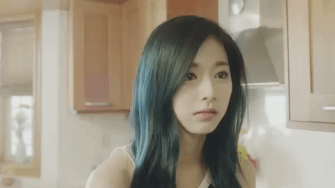 Cute Tzuyu Chewing Gum GIF