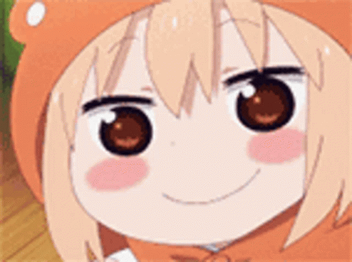 Cute Umaru Chan Smiling GIF