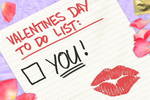 Cute Valentine's Day List GIF