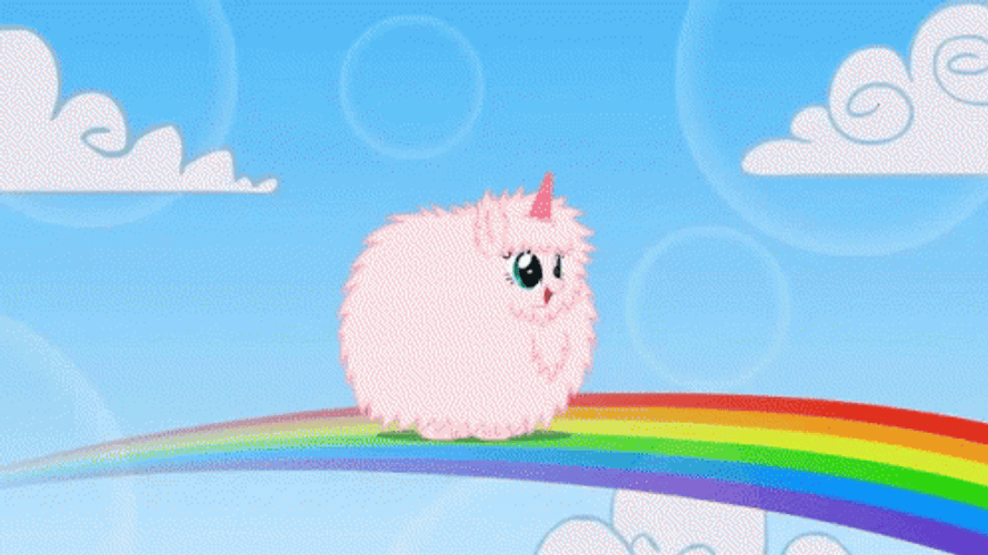 Pink Fluffy Unicorns Dancing On Rainbows Chainsaw GIF GIFDB