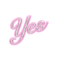 Cute Yes Coquette Sticker GIF