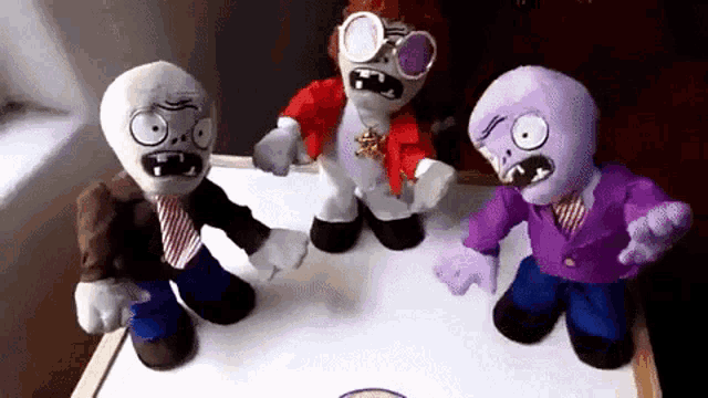 Cute Zombie Toys GIF
