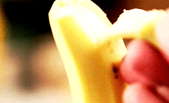 Cutting And Peeling Banana Cat Meme GIF