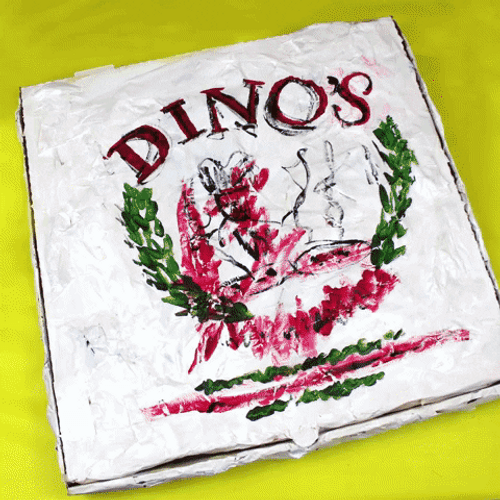 Cutting Pizza Party Loop GIF