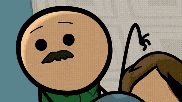 Cyanide And Happiness Angry Slow Motion GIF