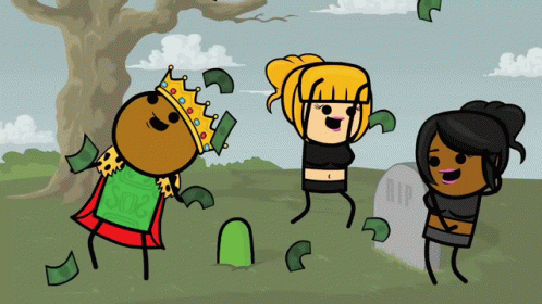 Cyanide And Happiness Money Dance GIF