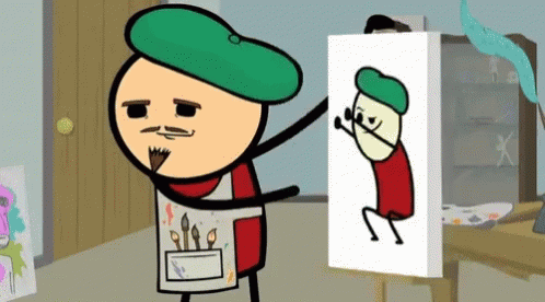 Cyanide And Happiness Painter GIF