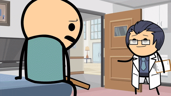 Cyanide And Happiness Wooden Leg GIF
