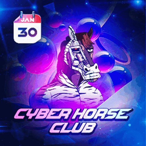 Cyber Horse Club Nft GIF