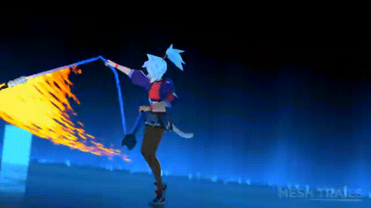 Cyber Katsu Weapon Attack GIF