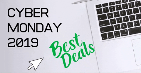 Cyber Monday 2019 Shopping Deals Poster GIF