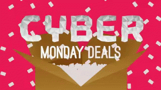 Cyber Monday Deals Raining Check Celebration GIF